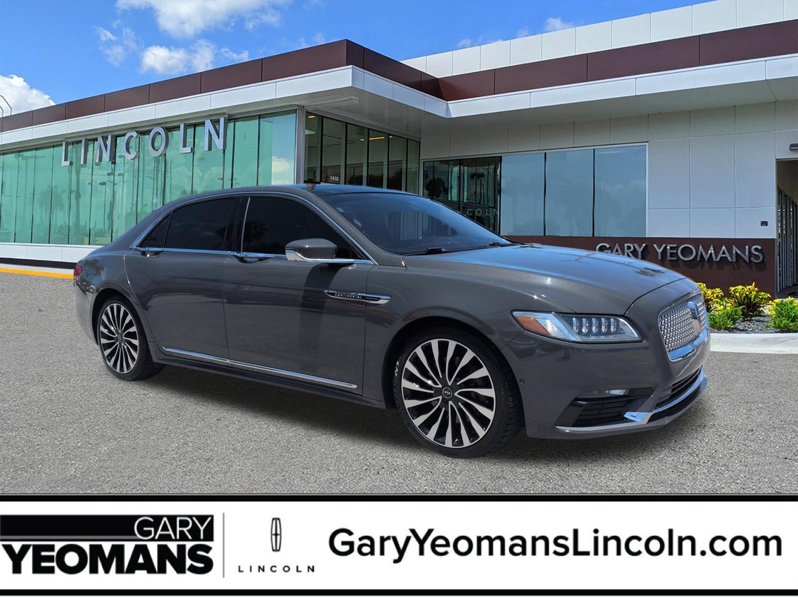 Certified 2019 Lincoln Continental Black Label