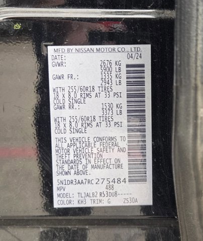 Used 2024 Nissan Pathfinder S image 21