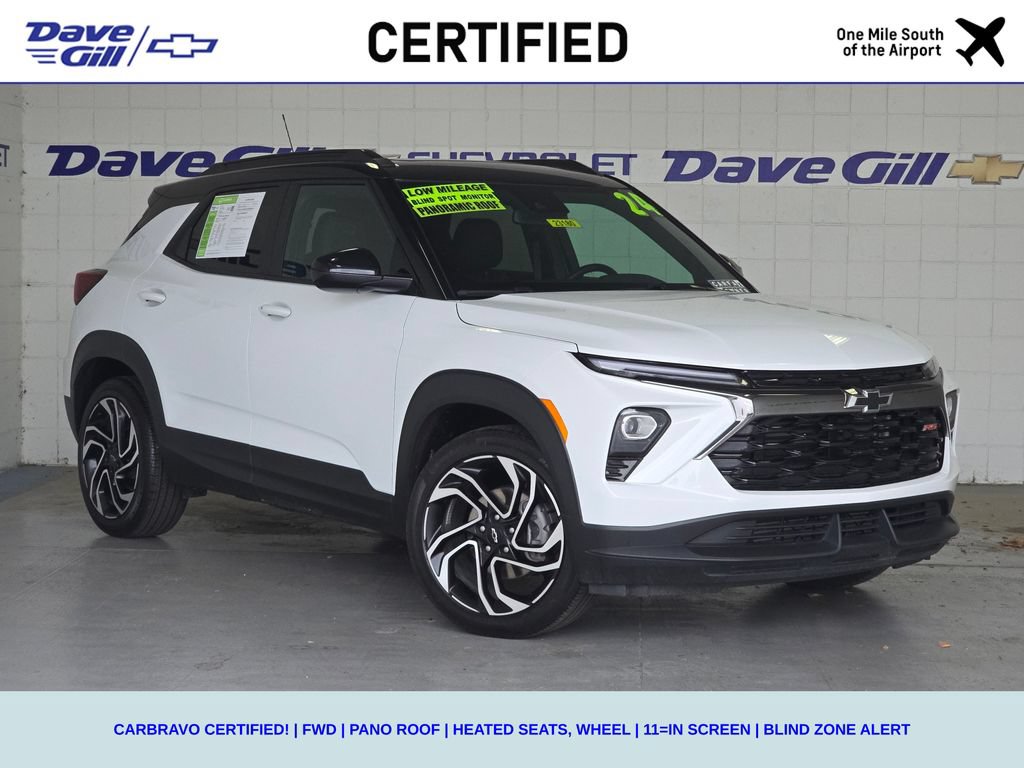 Certified 2024 Chevrolet TrailBlazer RS w/ Convenience Package