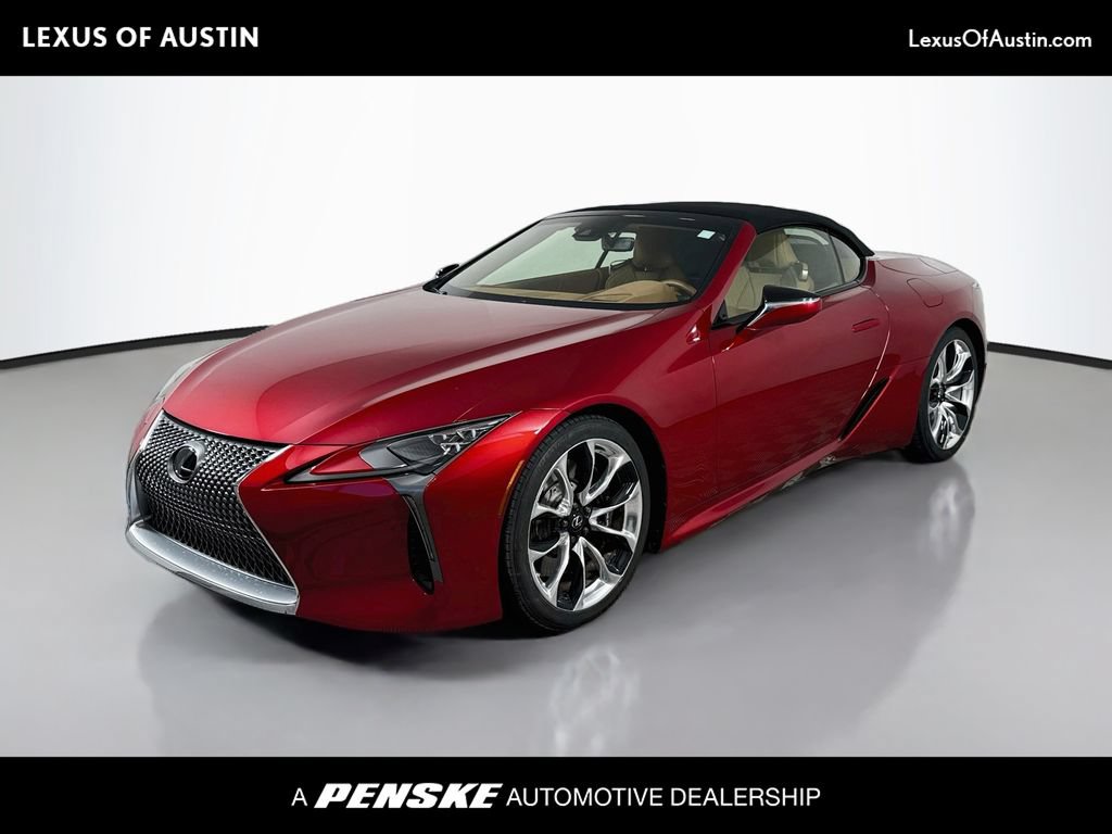 Certified 2021 Lexus LC 500 Convertible w/ Touring Package