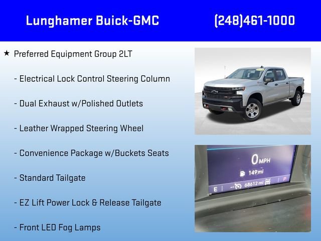 Used 2021 Chevrolet Silverado 1500 LT Trail Boss AWD/4WD image 24