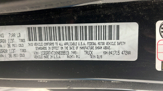 Used 2019 RAM 1500 Limited AWD/4WD image 29