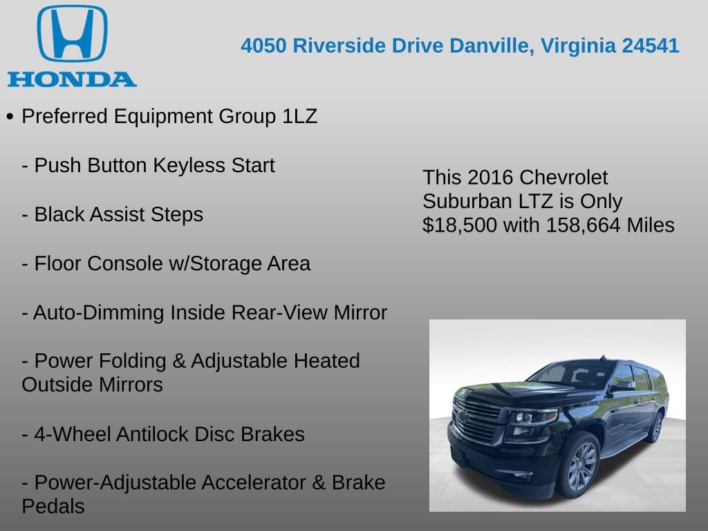 Used 2016 Chevrolet Suburban LTZ image 12