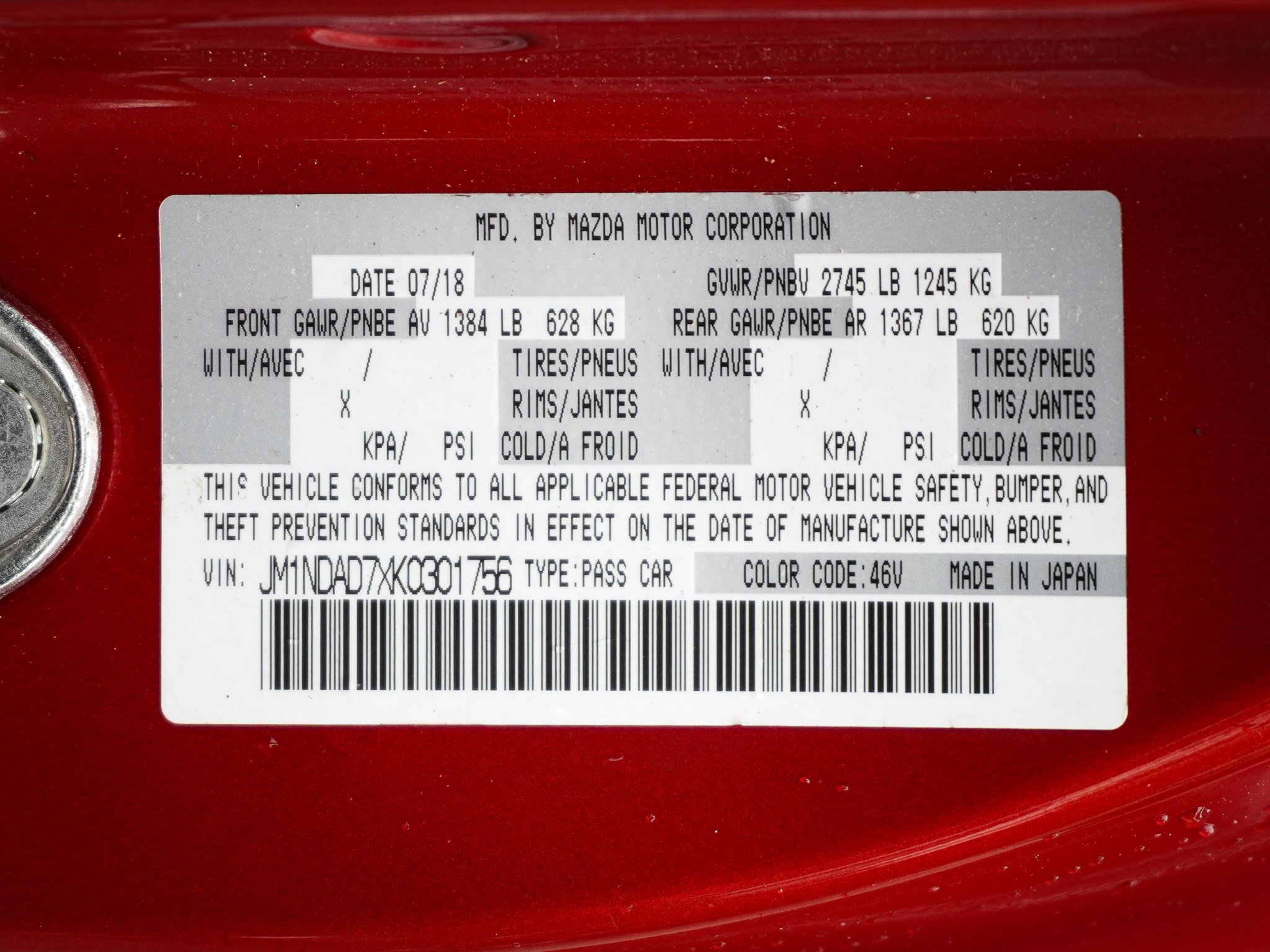 Used 2019 MAZDA MX-5 Miata Grand Touring w/ GT-S Package RWD image 35