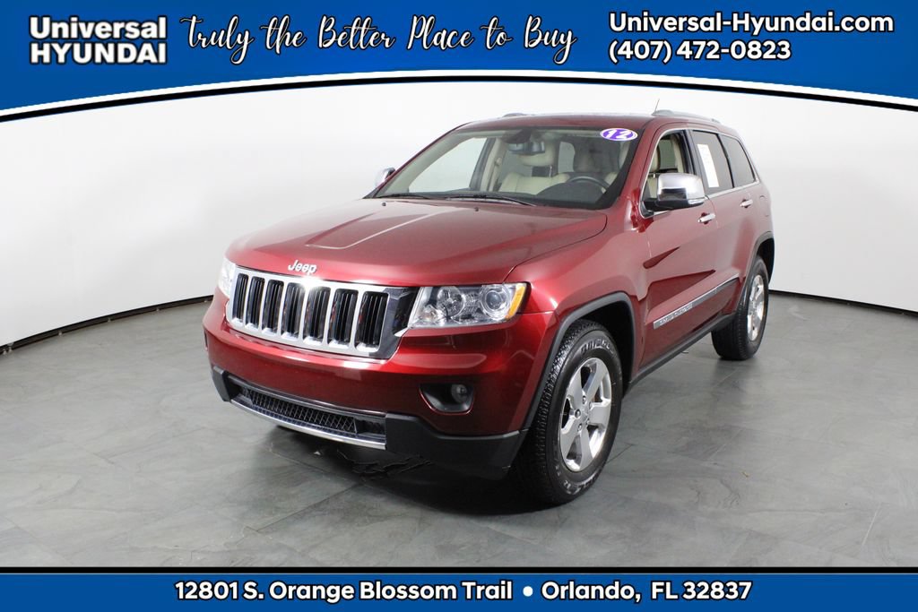 Used 2012 Jeep Grand Cherokee Limited w/ Trailer Tow Group RWD image 1