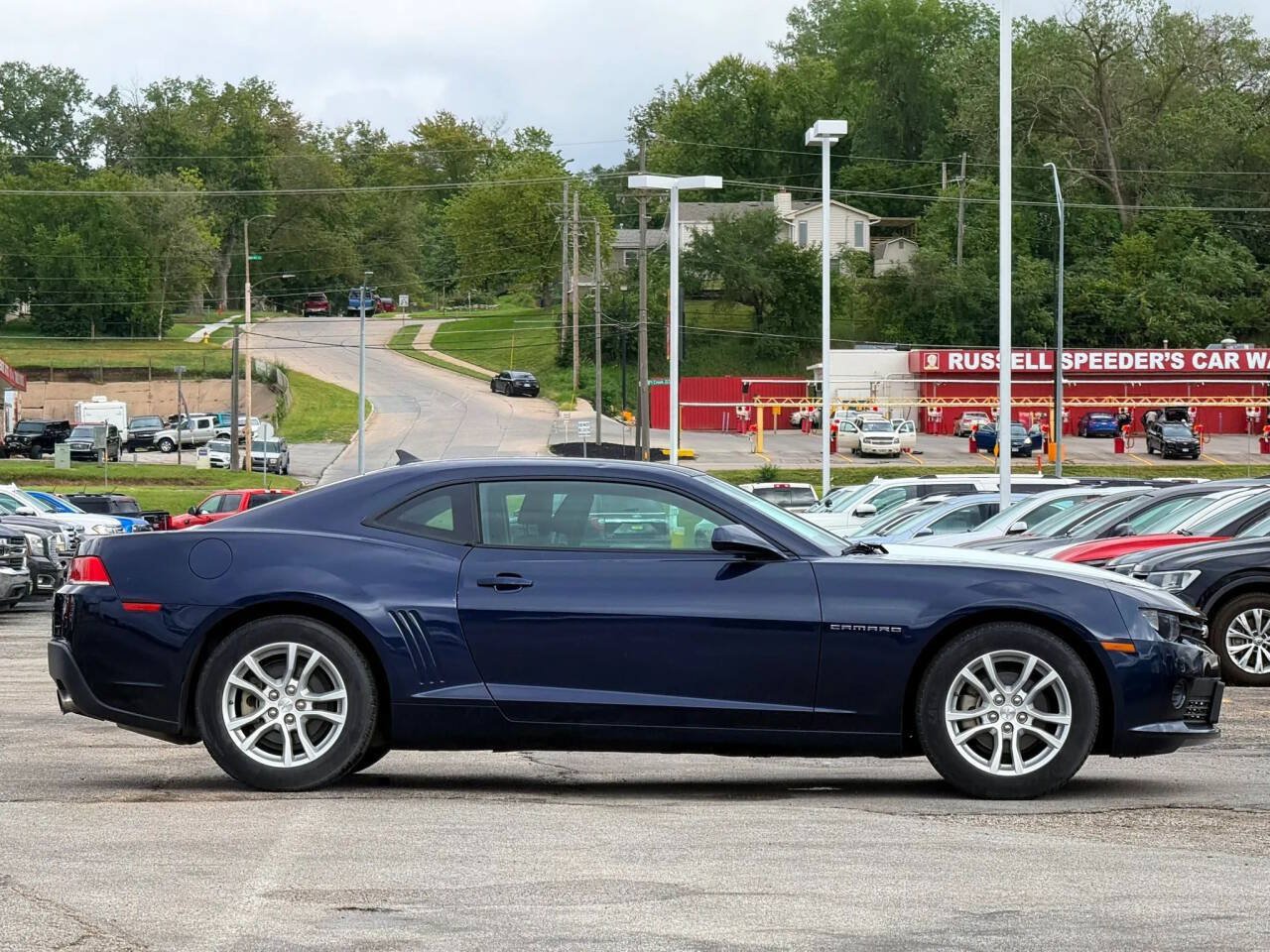 Used 2015 Chevrolet Camaro LS w/ White Rally Stripe Package RWD image 6