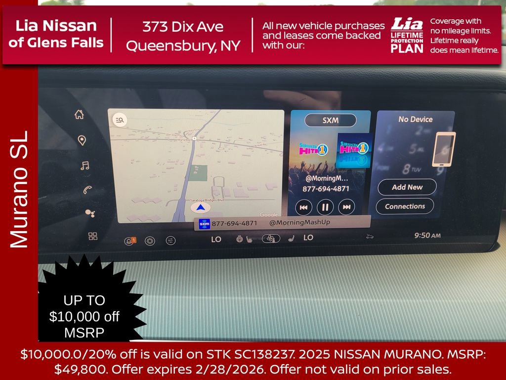 New 2025 Nissan Murano SL w/ Cargo Package image 20
