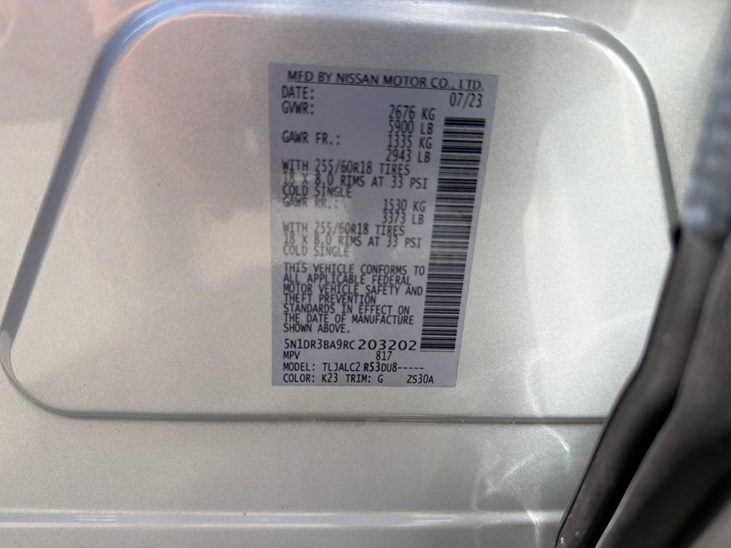 Used 2024 Nissan Pathfinder SV image 33