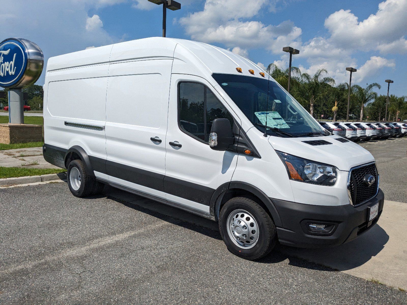 New 2024 Ford Transit 350 148 High Roof DRW AWD w/ Exterior Upgrade Package image 2