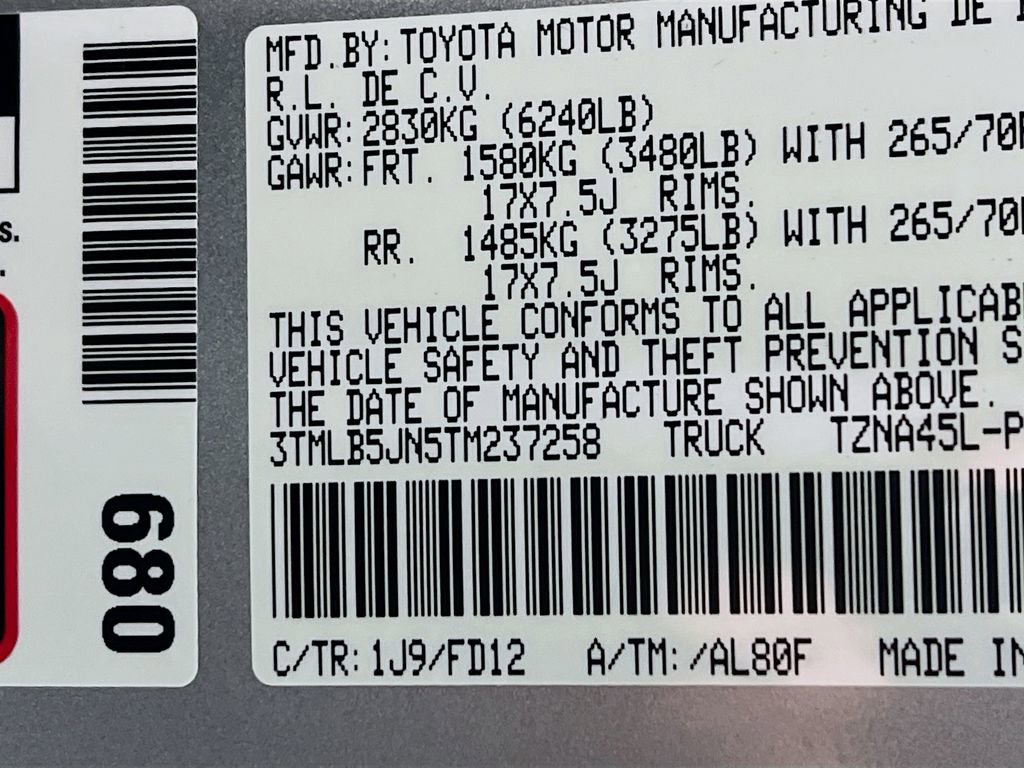 New 2026 Toyota Tacoma TRD Off-Road image 25