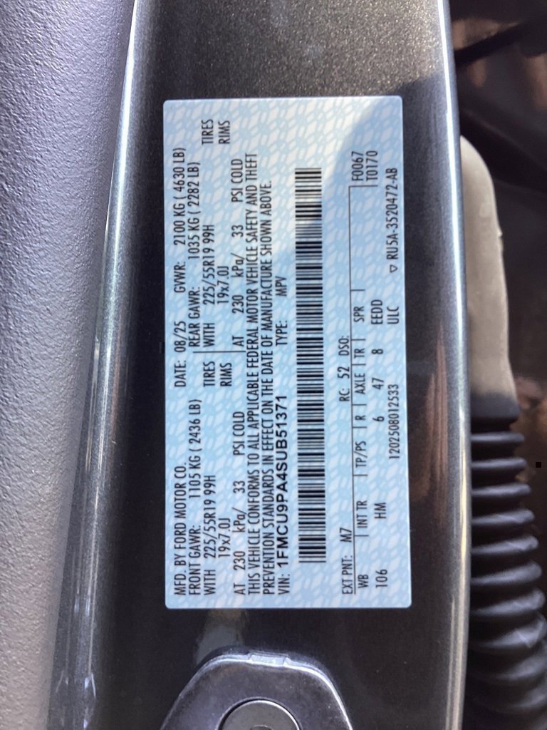 New 2025 Ford Escape ST-Line Elite image 66