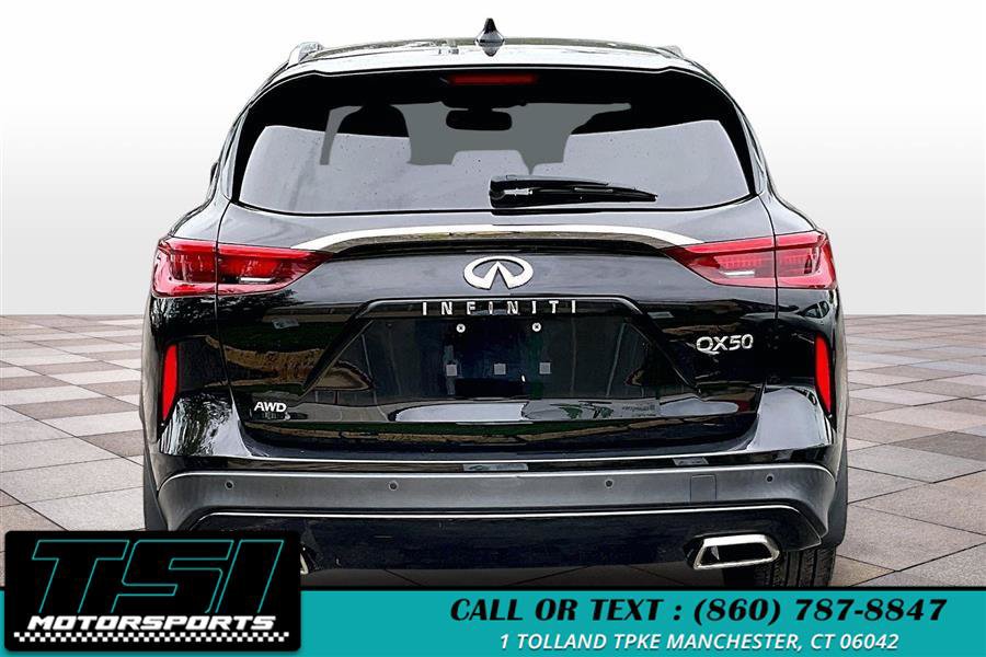 Used 2021 INFINITI QX50 Luxe w/ Appearance Package AWD/4WD image 4