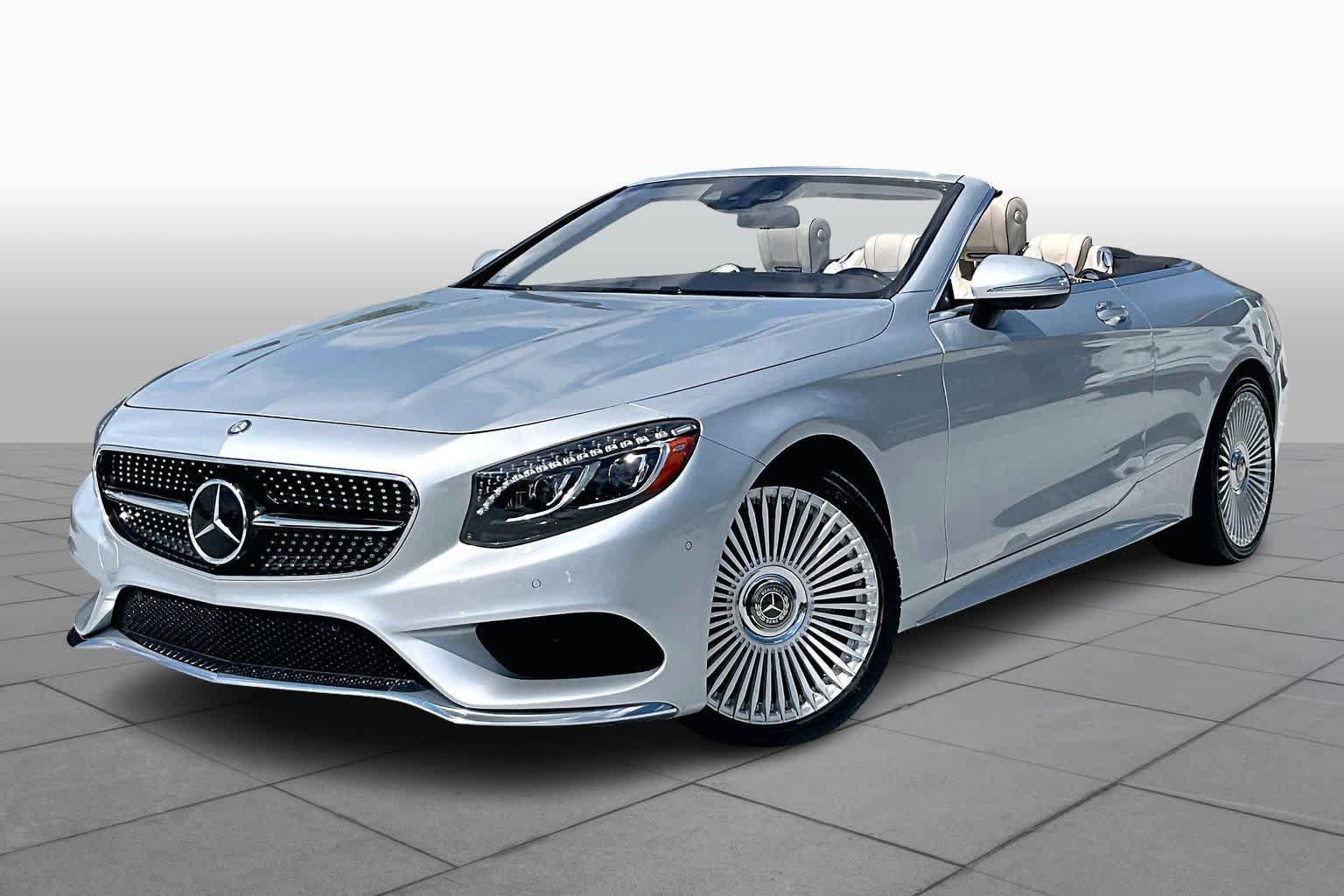 Used 2017 Mercedes-Benz S 550 Cabriolet w/ Sport Package