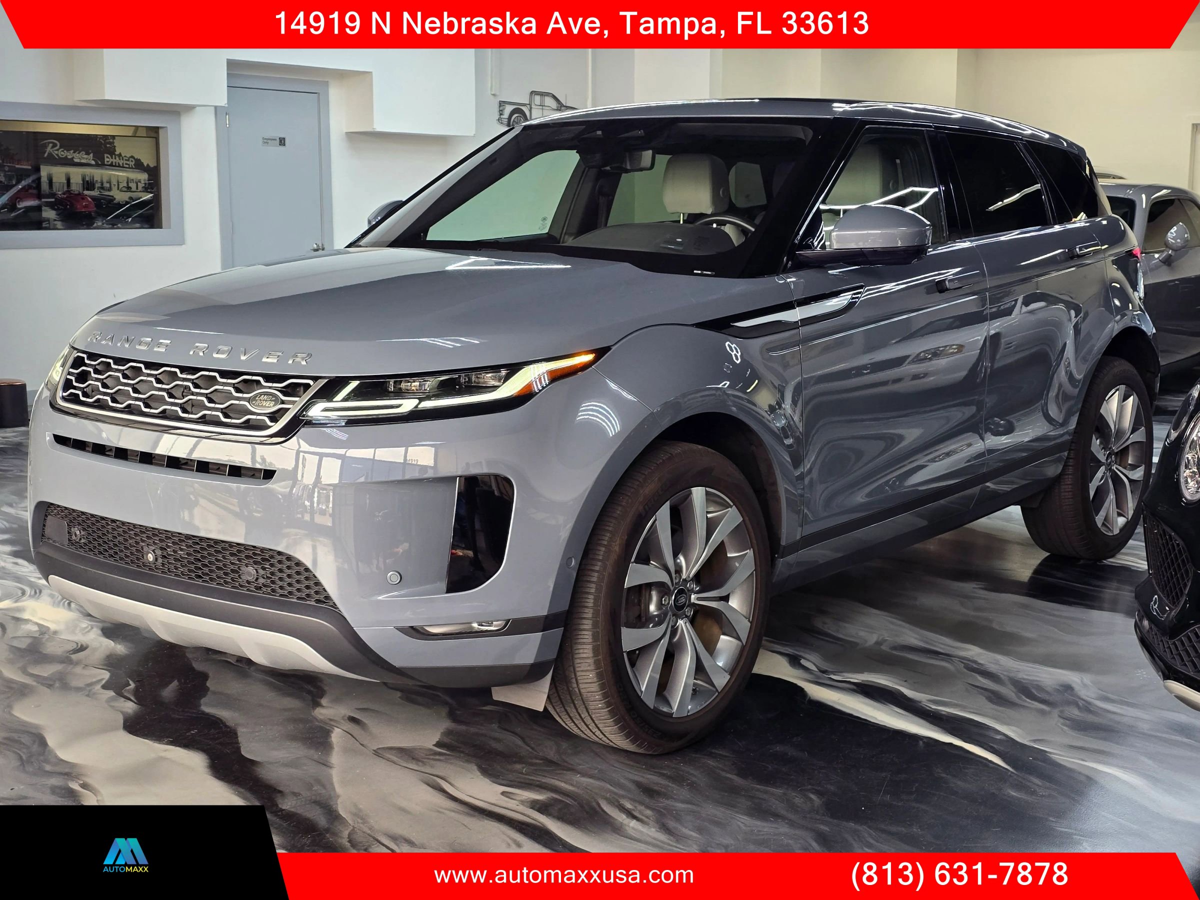 Used 2021 Land Rover Range Rover Evoque SE AWD/4WD image 4