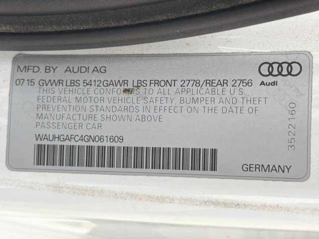 Used 2016 Audi A6 3.0T Prestige AWD/4WD image 32