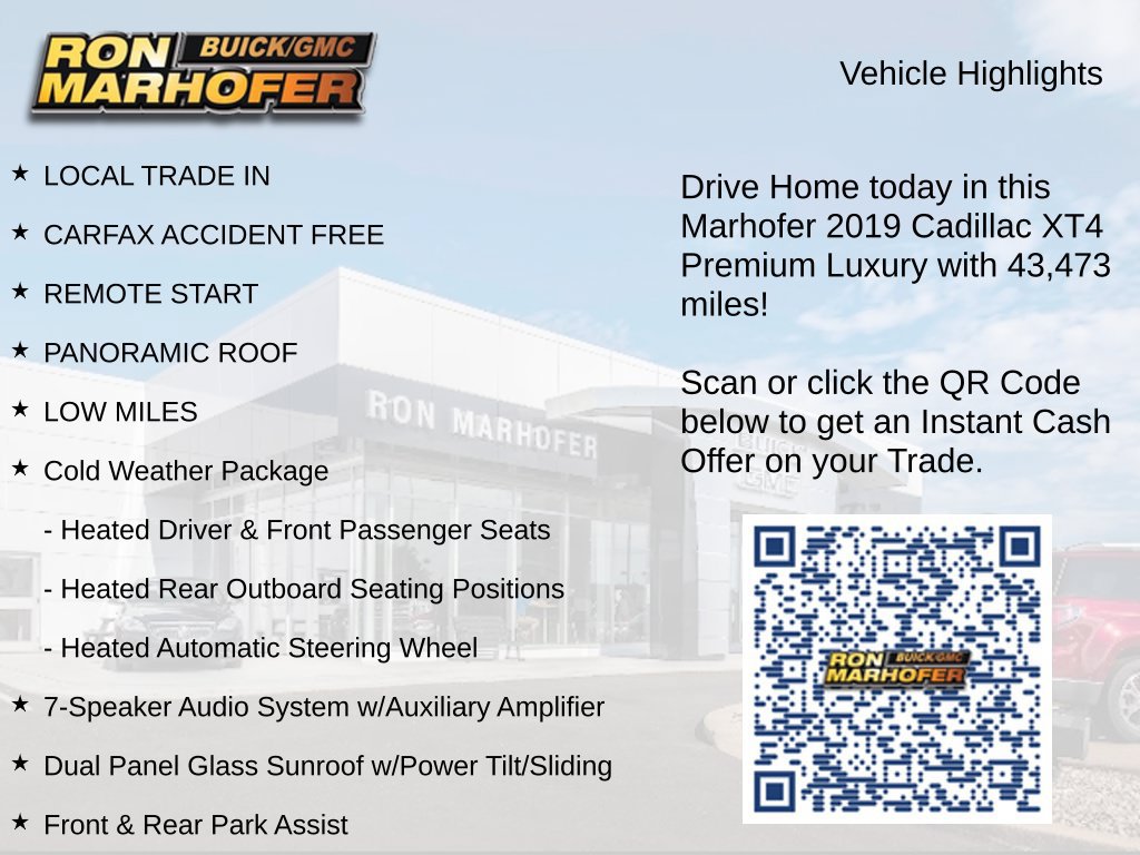 Used 2019 Cadillac XT4 Premium Luxury w/ Cold Weather Package AWD/4WD image 15