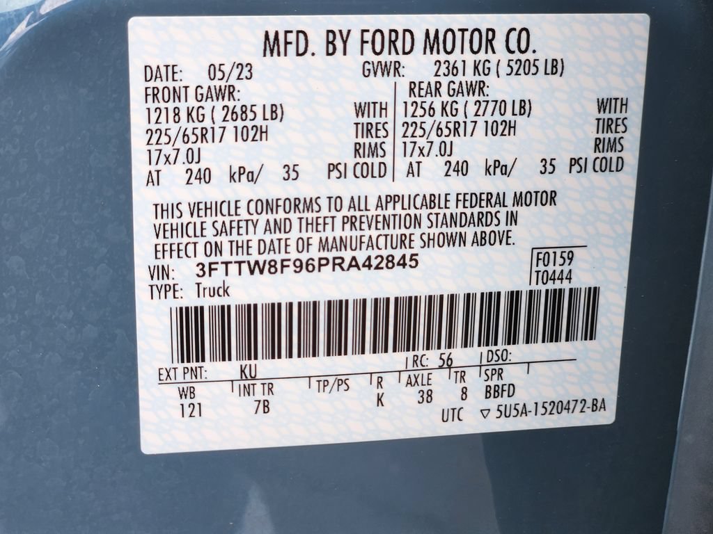 Used 2023 Ford Maverick XLT w/ Equipment Group 300A Standard AWD/4WD image 23