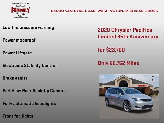 Used 2020 Chrysler Pacifica Limited image 30