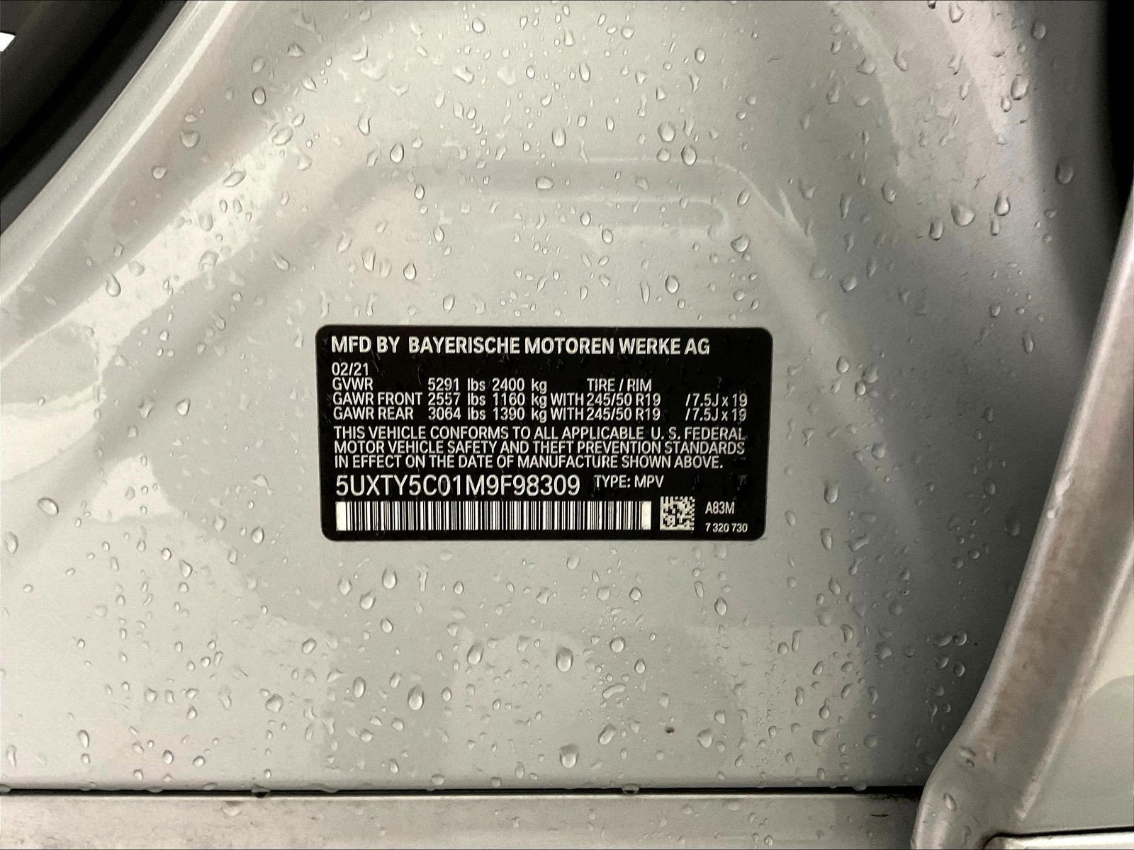 Used 2021 BMW X3 xDrive30i AWD/4WD image 6
