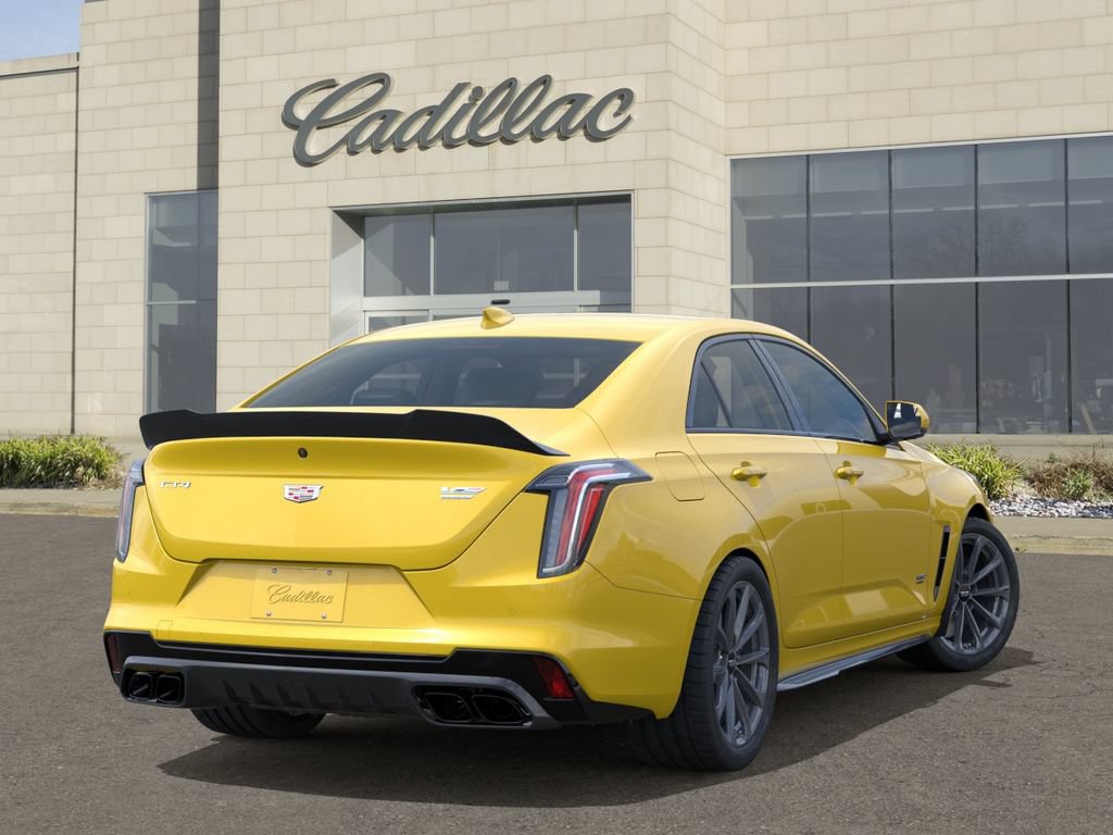 New 2026 Cadillac CT4 V Blackwing w/ Carbon Fiber 1 Package RWD image 4