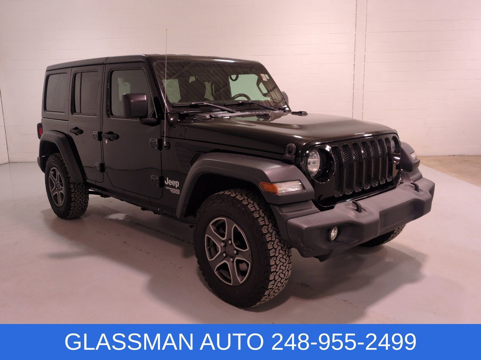 Used 2018 Jeep Wrangler Unlimited Sport S AWD/4WD image 1