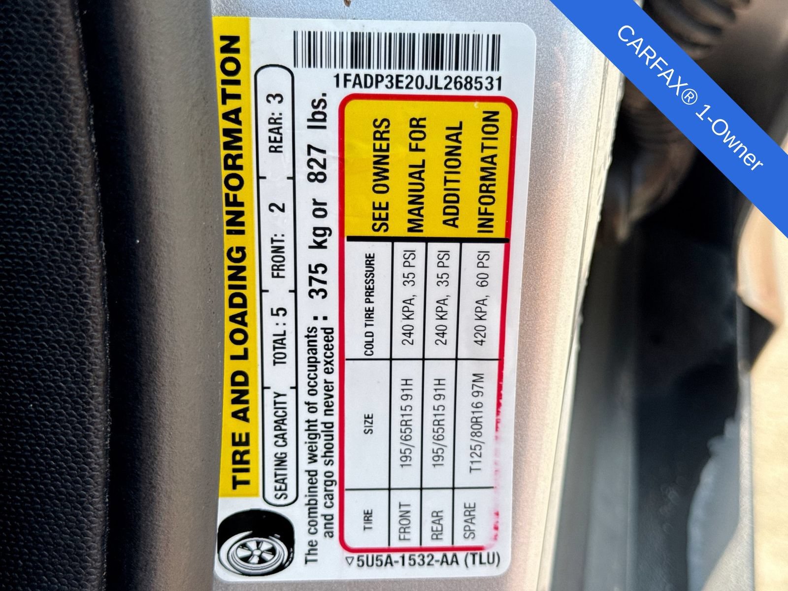 Used 2018 Ford Focus S FWD image 36