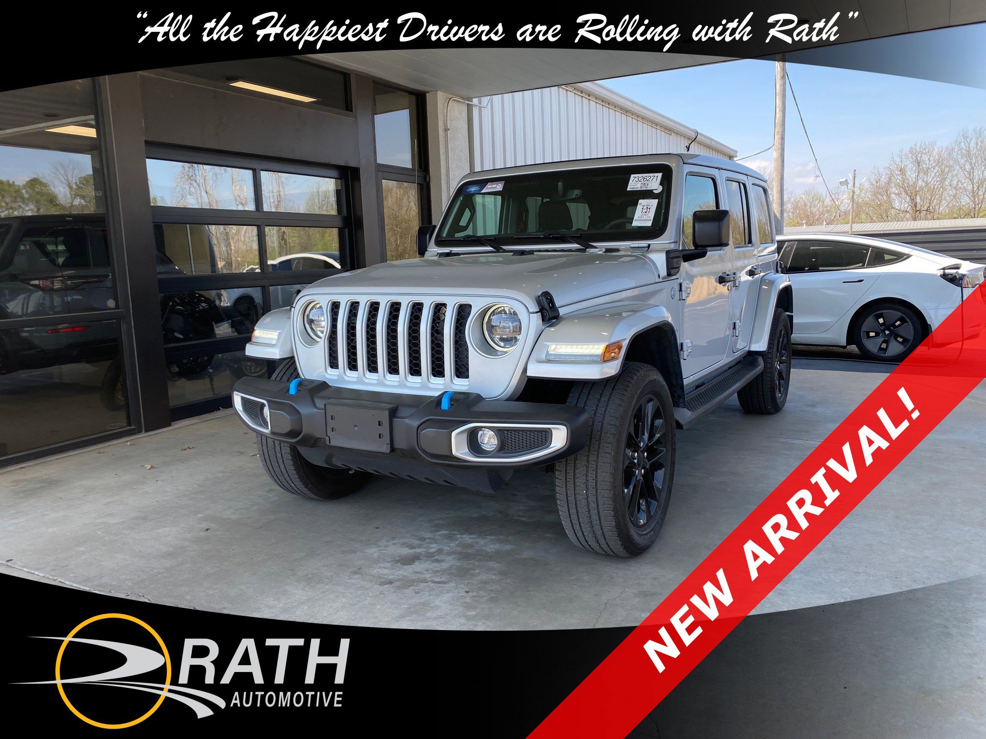 Used 2023 Jeep Wrangler Sahara AWD/4WD image 1