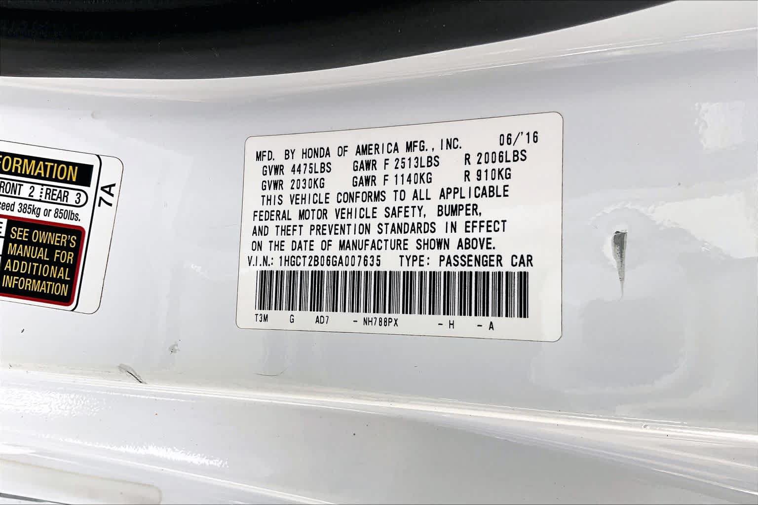 Used 2016 Honda Accord Touring image 35