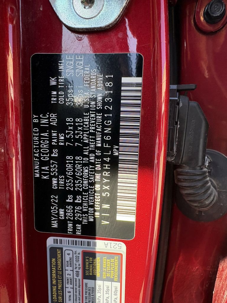 Used 2022 Kia Sorento EX image 30