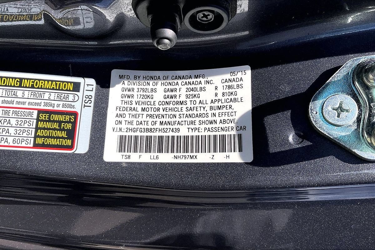 Used 2015 Honda Civic EX image 4