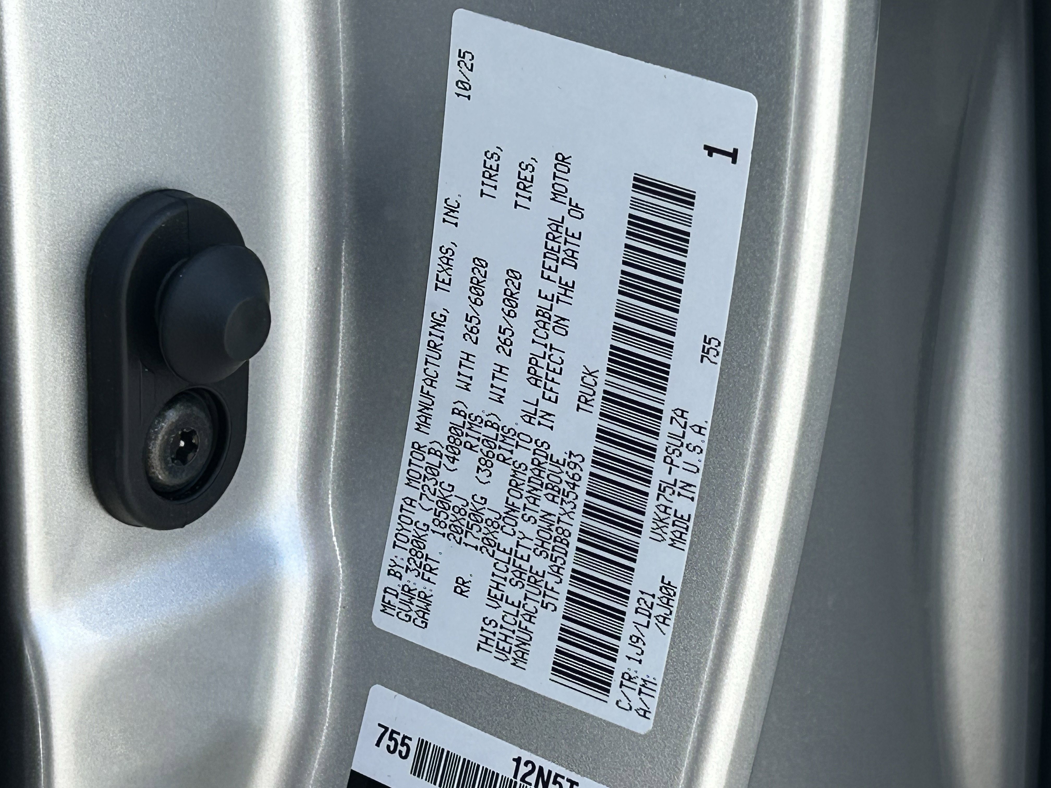 New 2026 Toyota Tundra Limited image 20