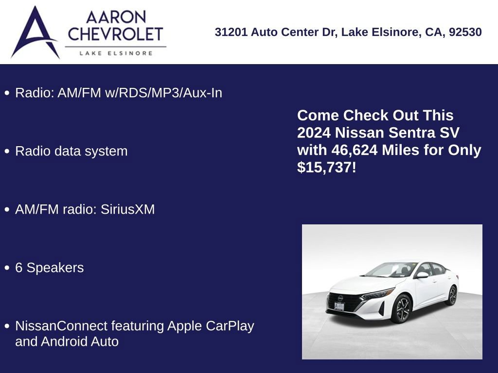 Used 2024 Nissan Sentra SV image 5