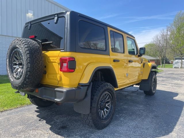 Used 2021 Jeep Wrangler Unlimited Sahara w/ Uconnect 4C Nav & Sound Group AWD/4WD image 13