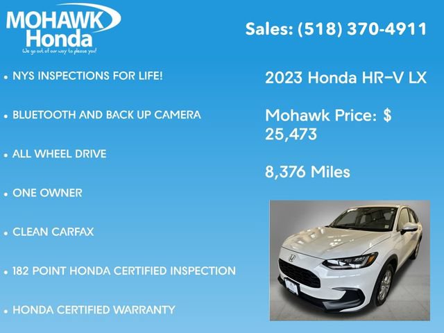 Used 2023 Honda HR-V LX image 8