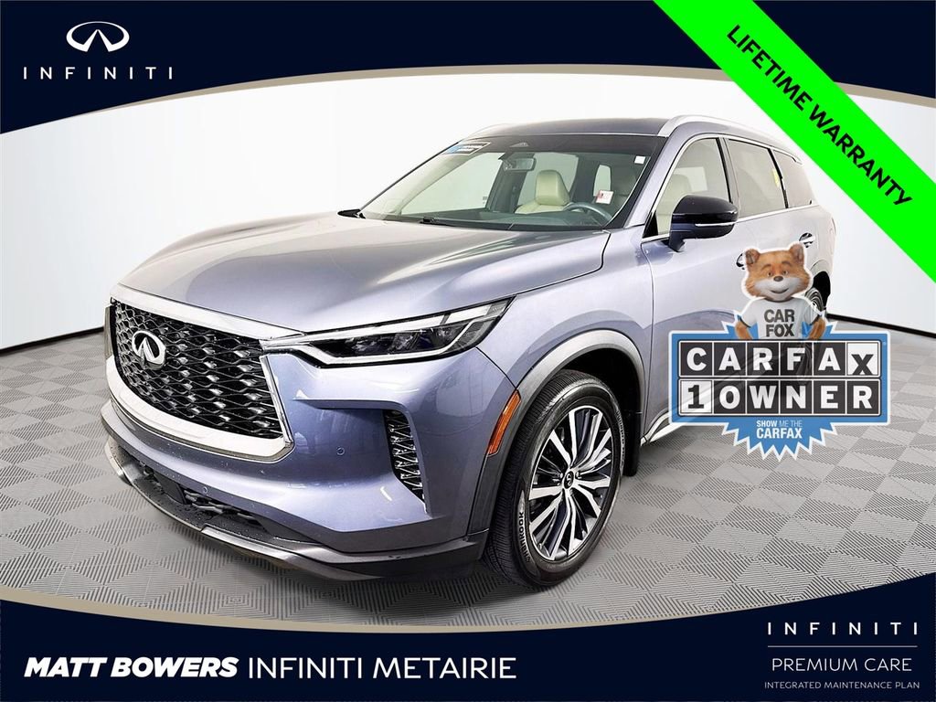 Used 2023 INFINITI QX60 Sensory w/ Cargo Package image 1