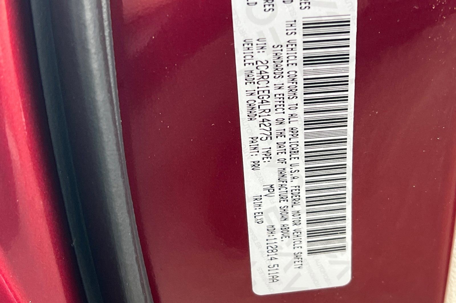 Used 2020 Chrysler Pacifica Touring-L Plus w/ Tire & Wheel Group FWD image 34