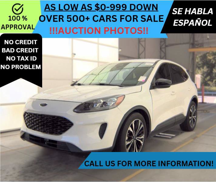 Used 2021 Ford Escape SE w/ SE Sport Appearance Package FWD image 1