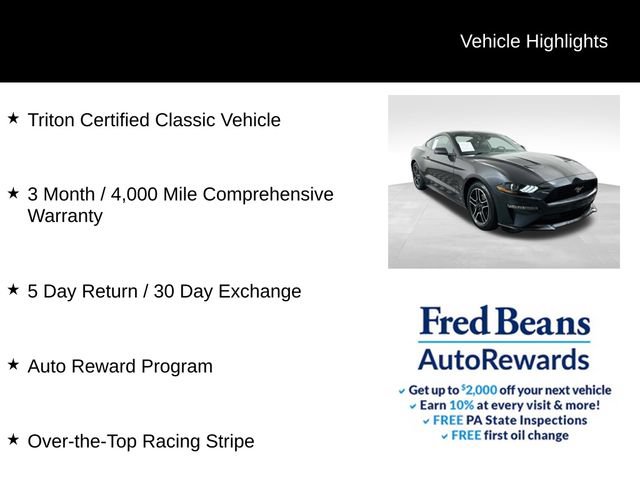 Used 2022 Ford Mustang Premium w/ Equipment Group 201A RWD image 5