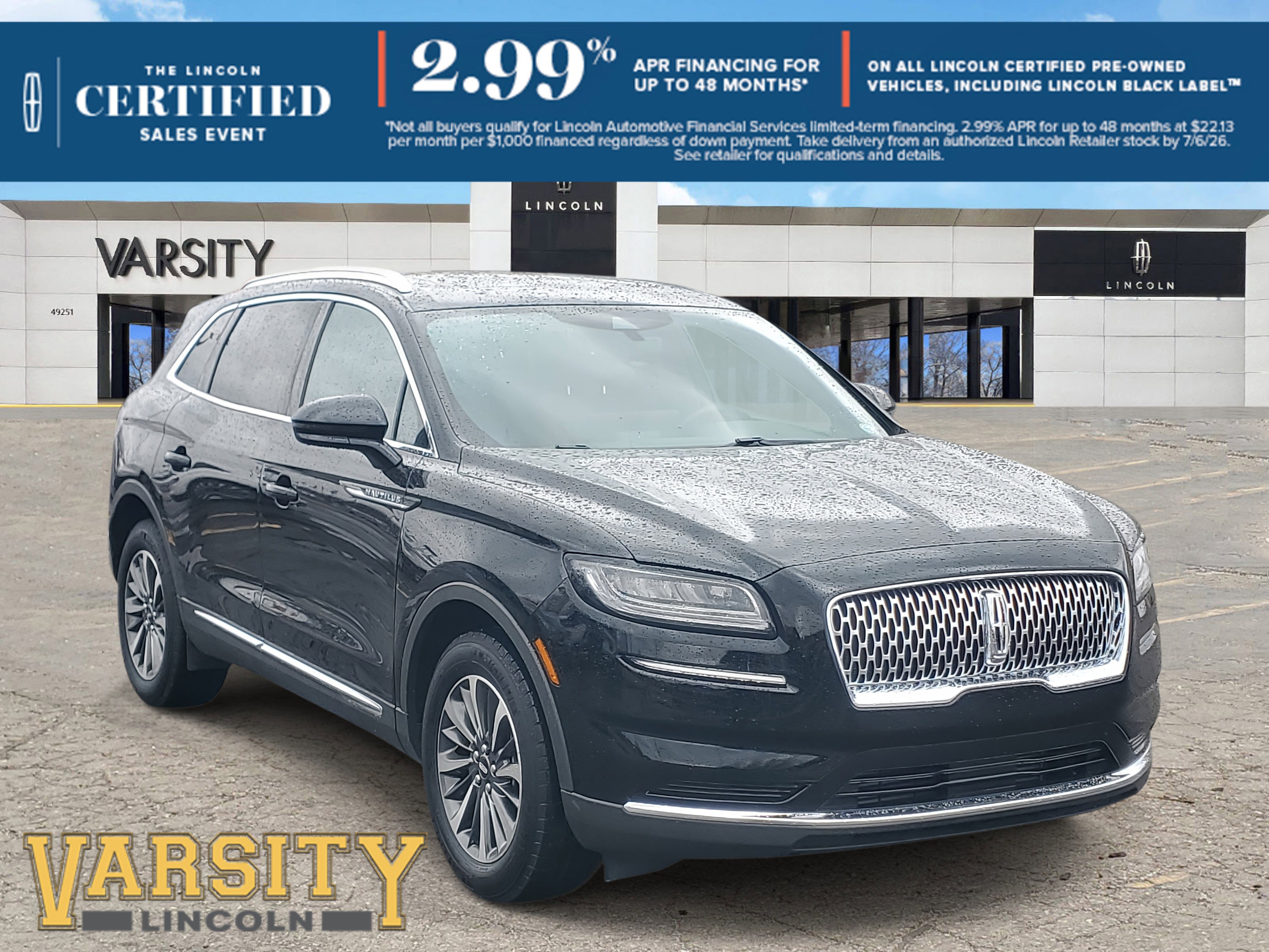 Certified 2023 Lincoln Nautilus Reserve