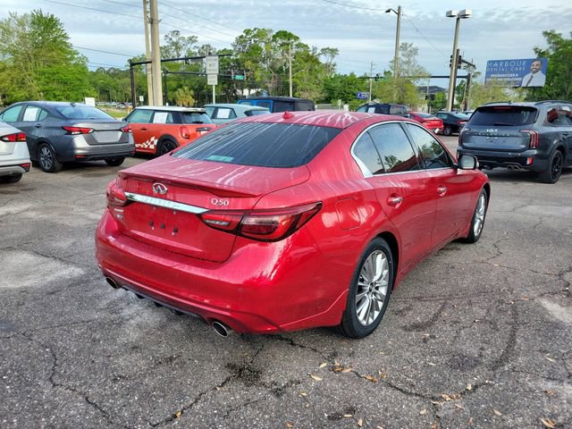 Used 2023 INFINITI Q50 Luxe w/ Cargo Package image 2