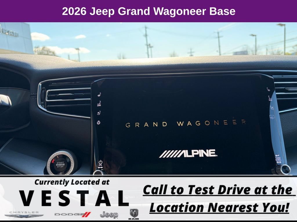 New 2026 Jeep Grand Wagoneer 4WD image 19