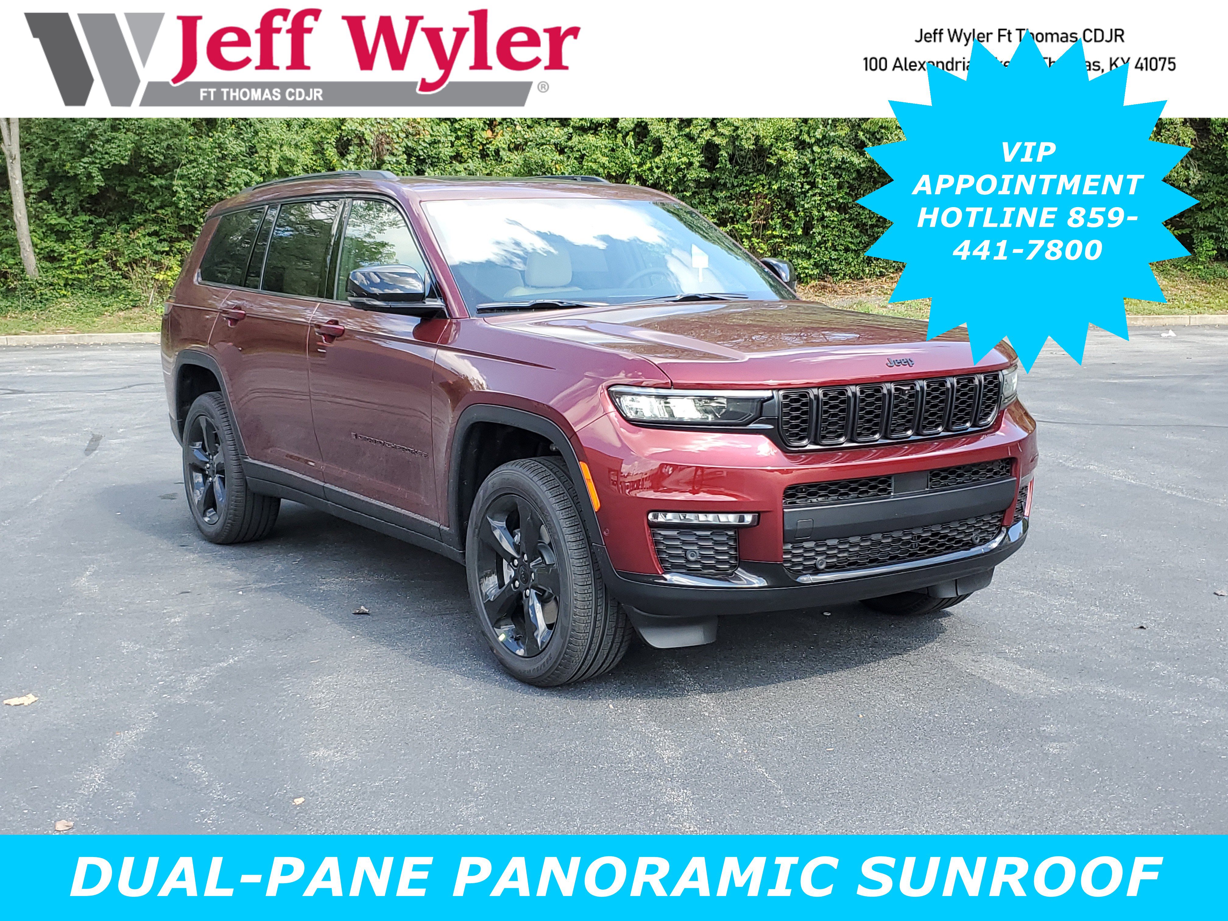 New 2025 Jeep Grand Cherokee L Limited w/ Luxury Tech Group II AWD/4WD image 1