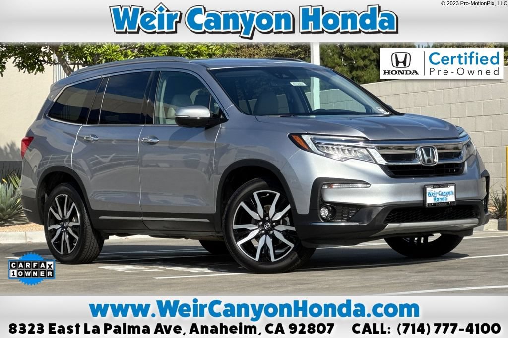 Certified 2021 Honda Pilot Elite