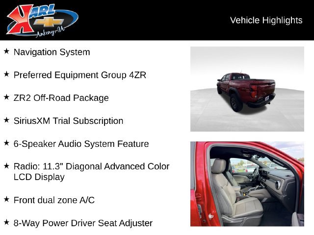 Certified 2025 Chevrolet Colorado ZR2 AWD/4WD image 2
