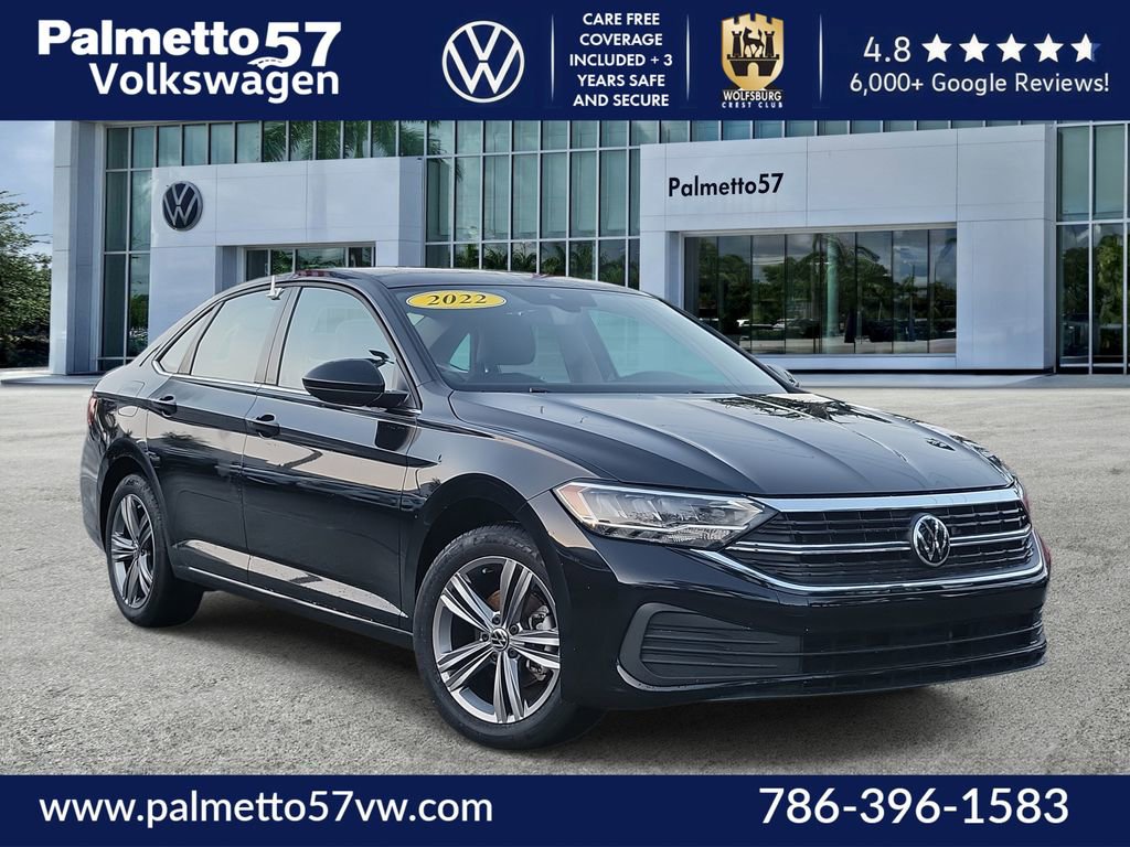 Used 2022 Volkswagen Jetta SE w/ Panoramic Sunroof Package image 1