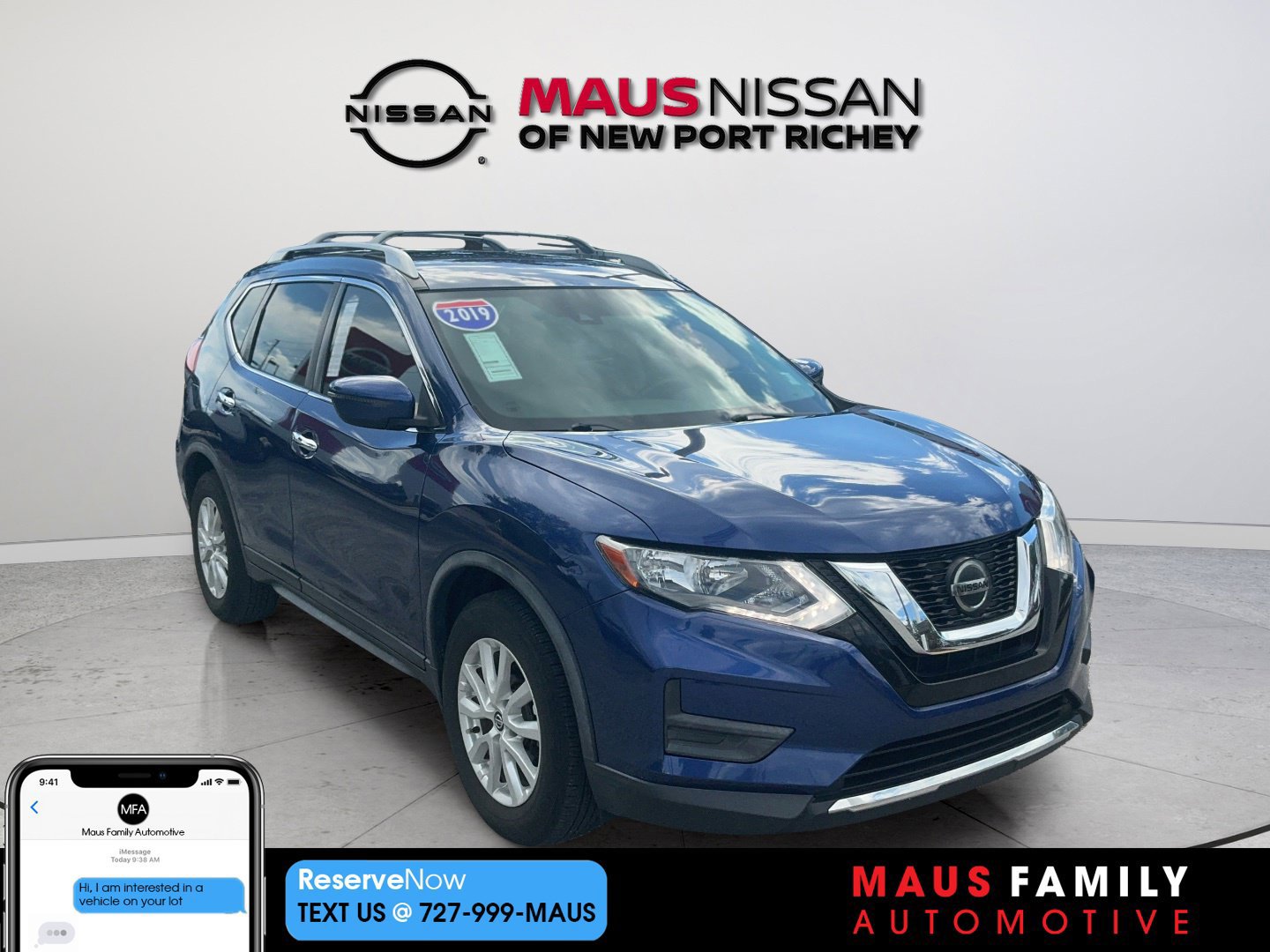 Certified 2019 Nissan Rogue SV