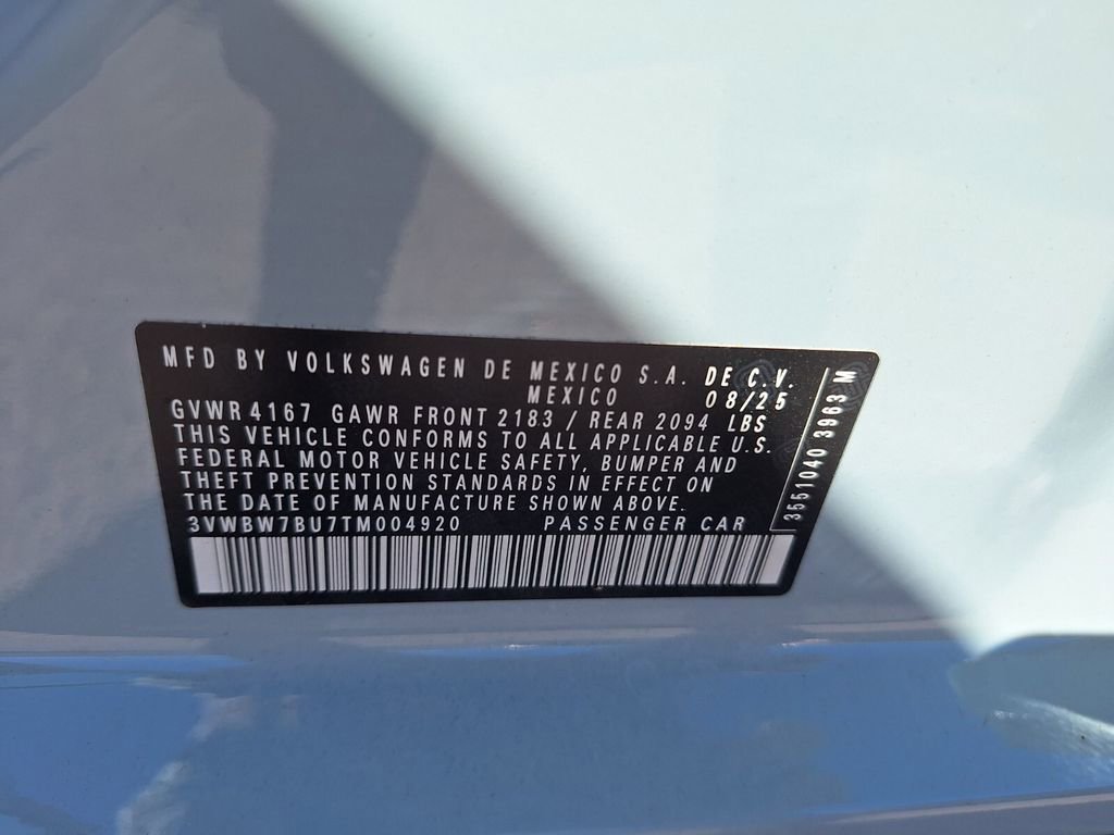 New 2026 Volkswagen Jetta Sport image 25