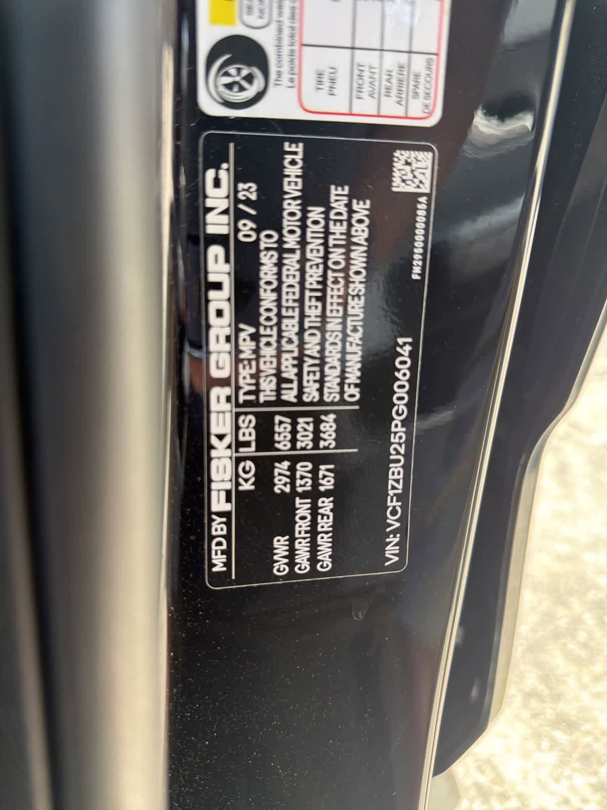 Used 2023 Fisker Ocean One AWD/4WD image 22