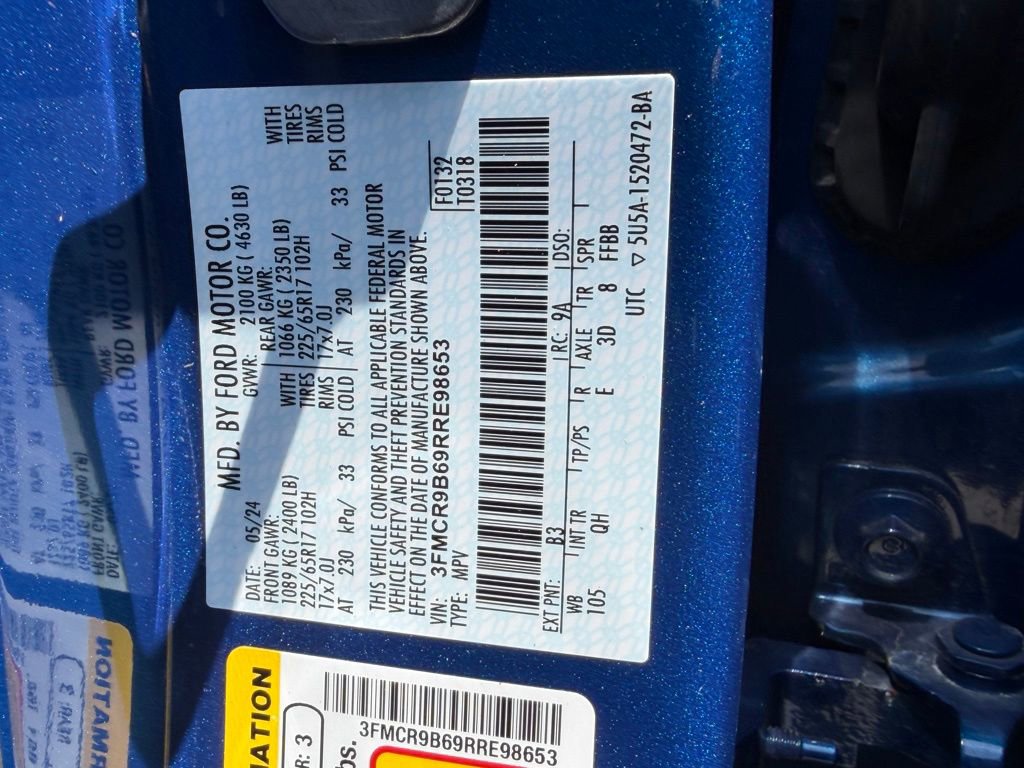 Used 2024 Ford Bronco Sport Big Bend AWD/4WD image 32