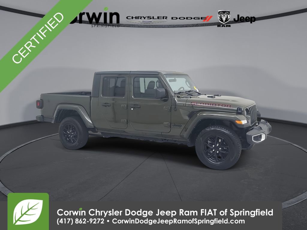 Certified 2023 Jeep Gladiator Sport image 1